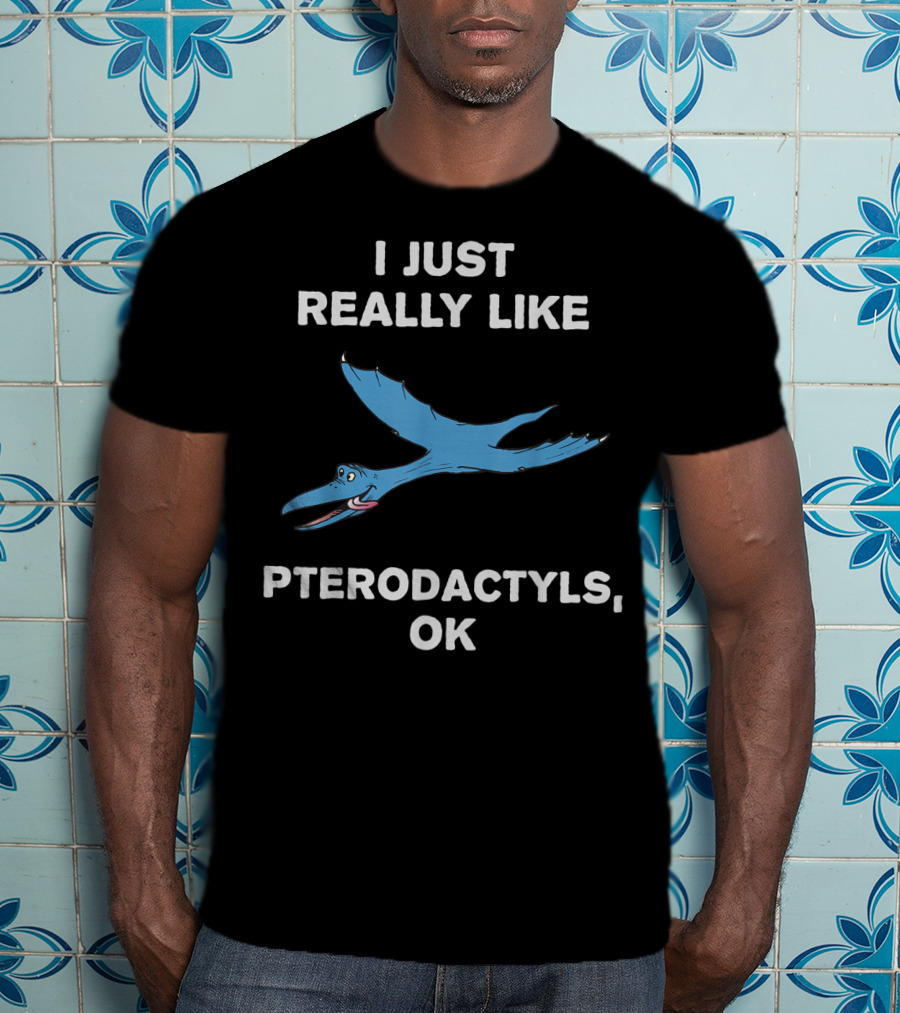 I Just Really Like Pterodactyls OK T-Shirt