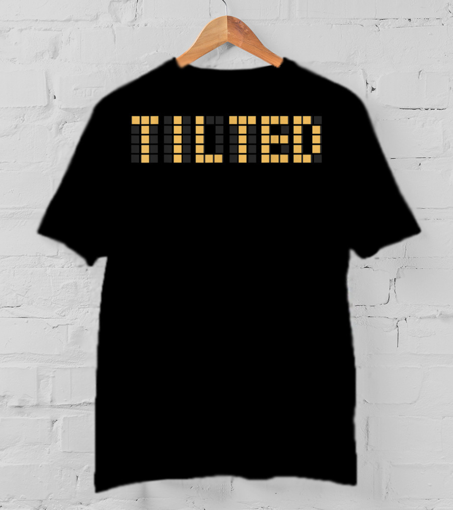 Tilted Liquid Crystal Display Humor T-Shirt
