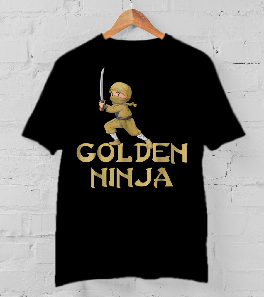 Golden Ninja Warrior Gold Ninja Perfekt T-Shirt