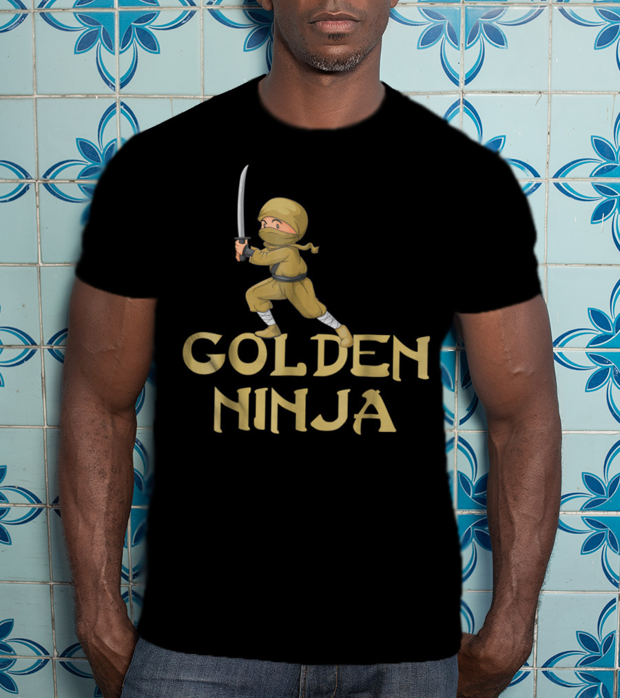 Golden Ninja Warrior Gold Ninja Perfekt T-Shirt