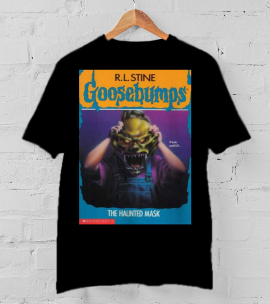 R.L. Stine Goosebumps The Haunted Mask If Looks Could Kill T-Shirt