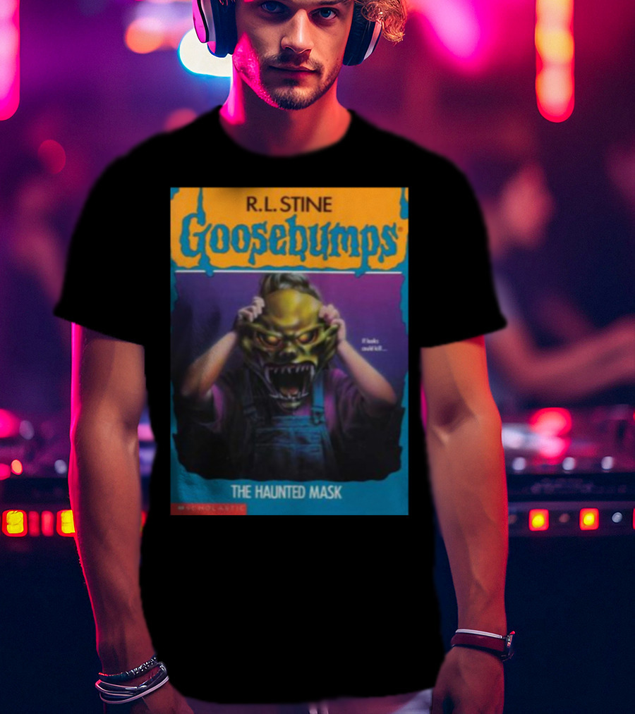R.L. Stine Goosebumps The Haunted Mask If Looks Could Kill T-Shirt