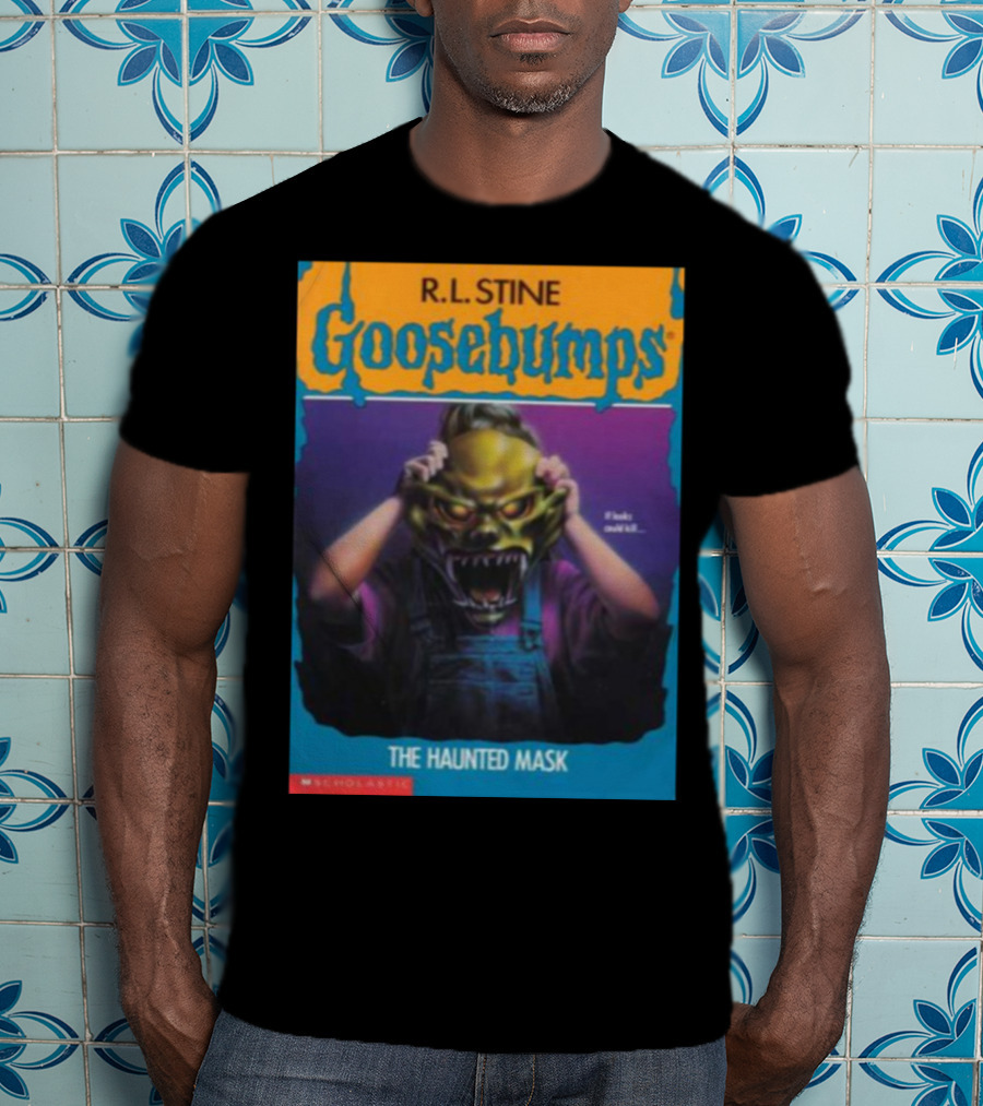 R.L. Stine Goosebumps The Haunted Mask If Looks Could Kill T-Shirt