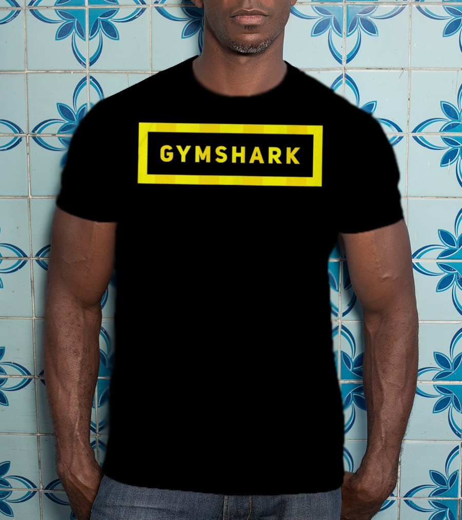 Gymshark Bold Yellow Framed T-Shirt