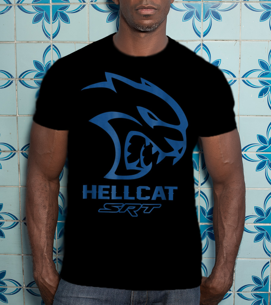 Hellcat SRT Dodge Blue T-Shirt