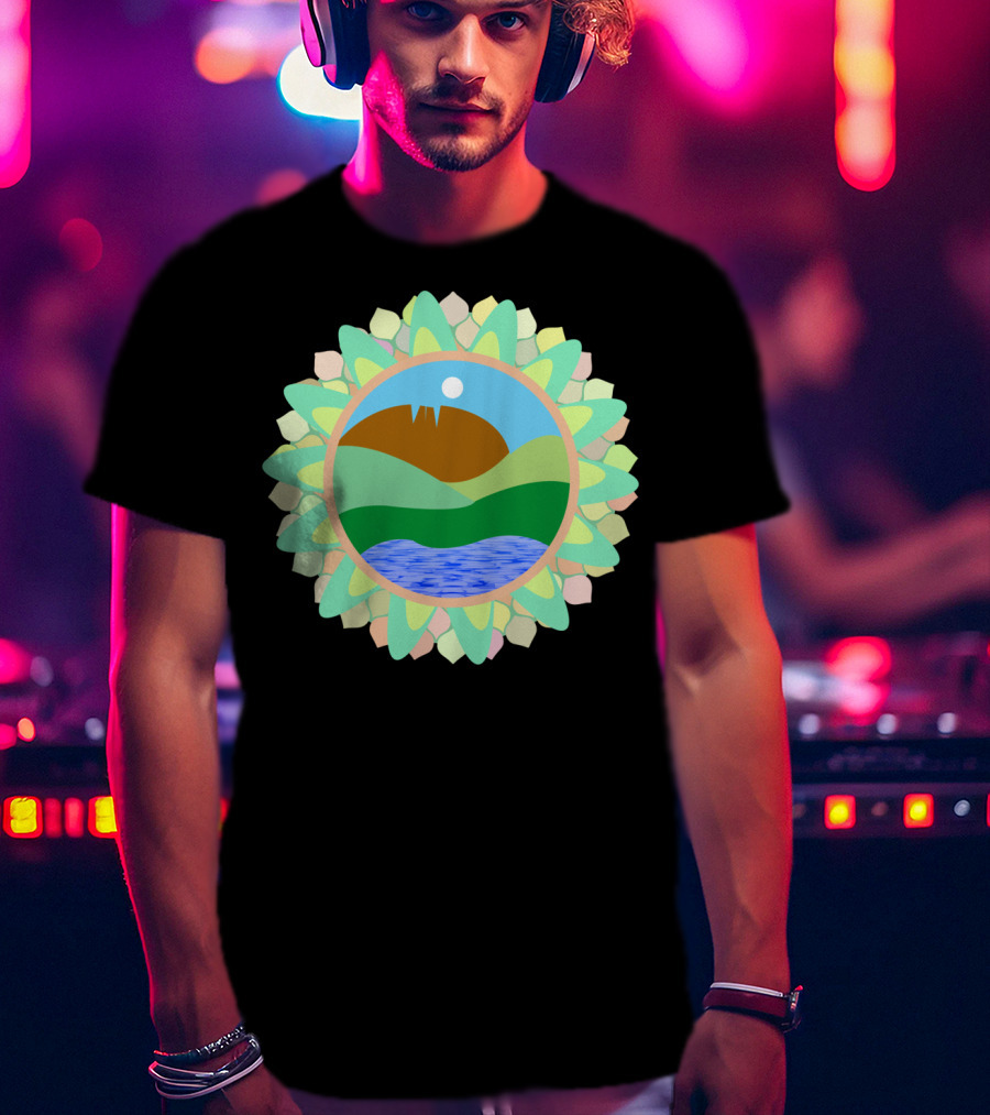 Horsetooth Rock Fort Collins Colorado Co Scenic Mountain Lake Sunburst T-Shirt