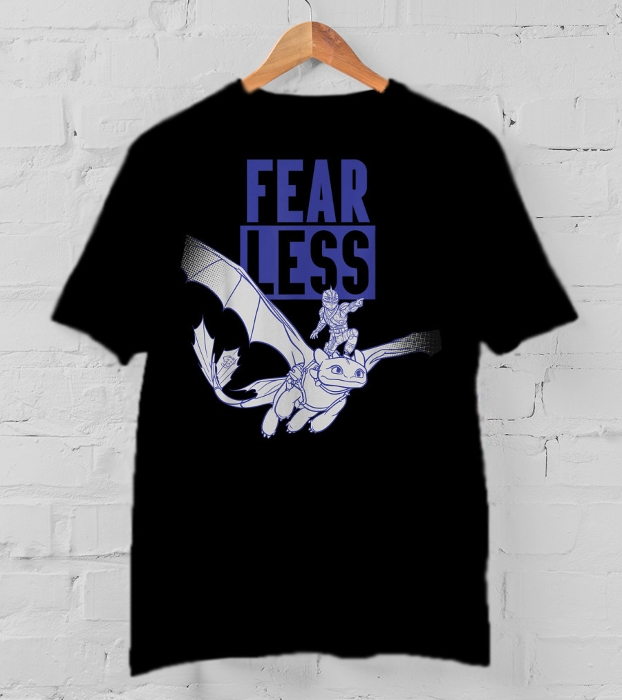 Fearless How To Train Your Dragon 3 Hidden World T-Shirt