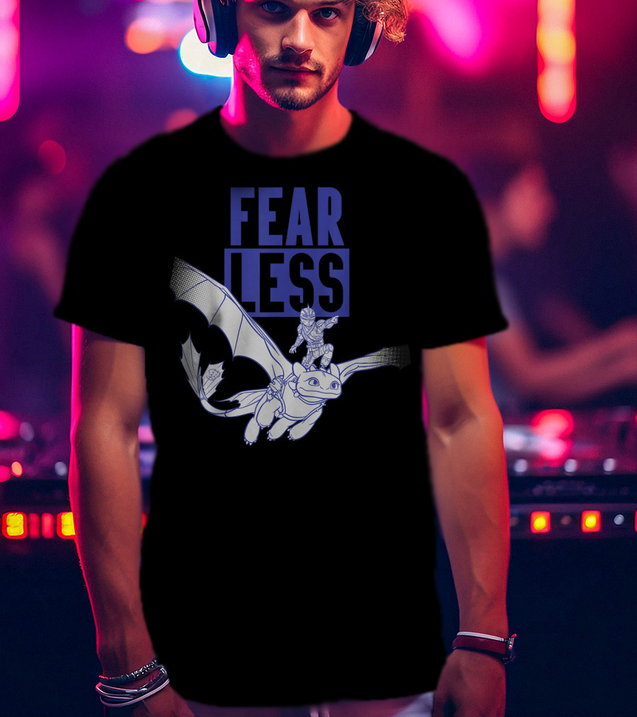 Fearless How To Train Your Dragon 3 Hidden World T-Shirt
