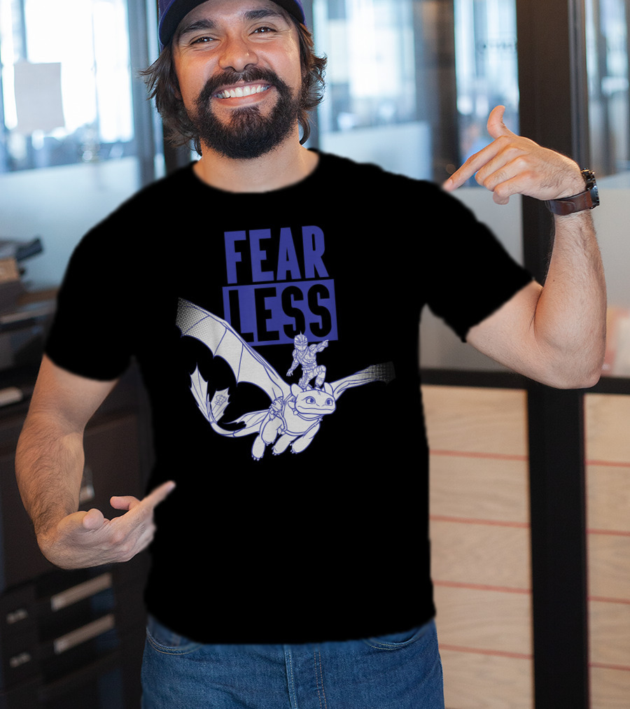Fearless How To Train Your Dragon 3 Hidden World T-Shirt