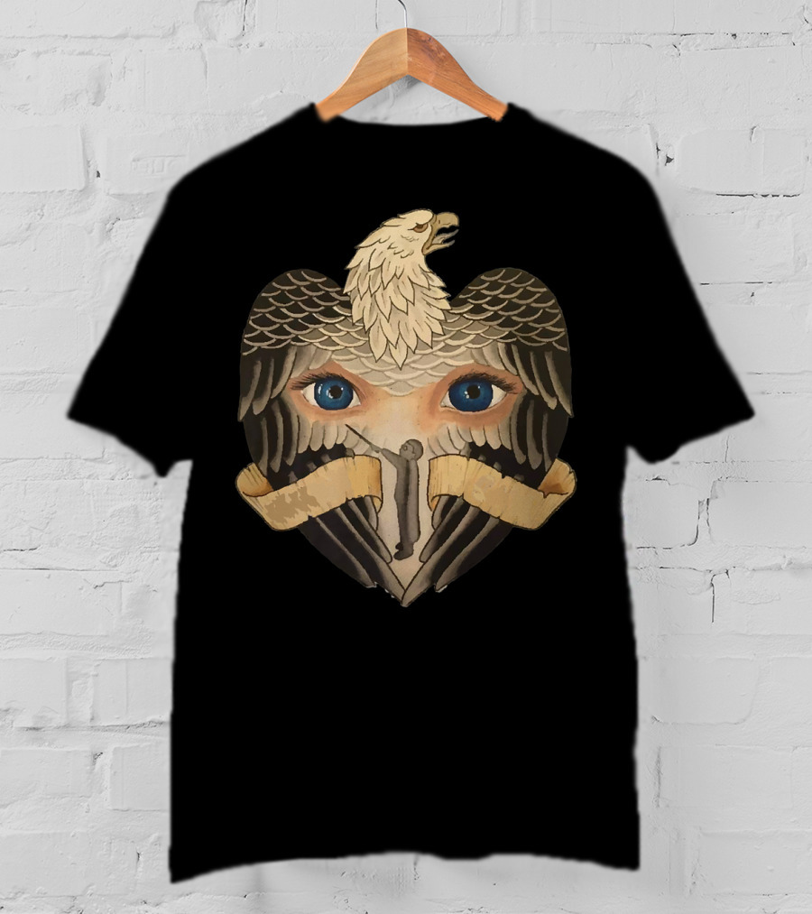 Eagle Heart With Eyes Magician Man T-Shirt