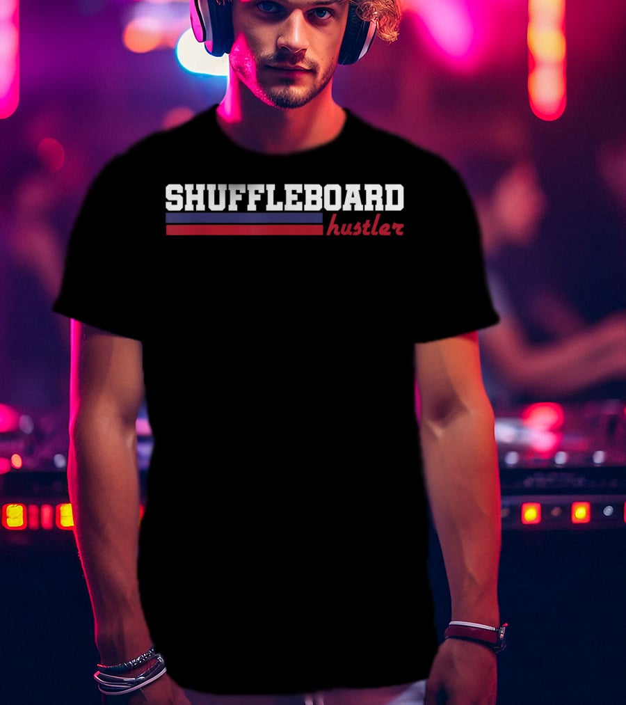 Shuffleboard Hustler Classic American T-Shirt