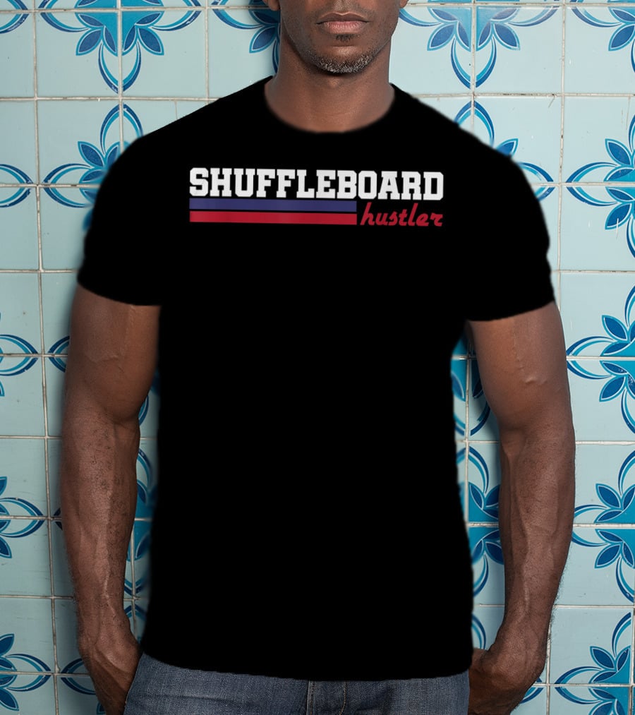 Shuffleboard Hustler Classic American T-Shirt