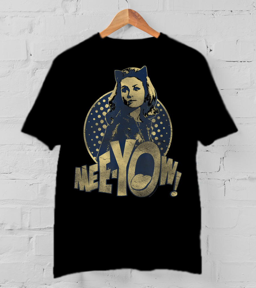 Batman Classic TV Series Catwoman Meeyow Iconic T-Shirt