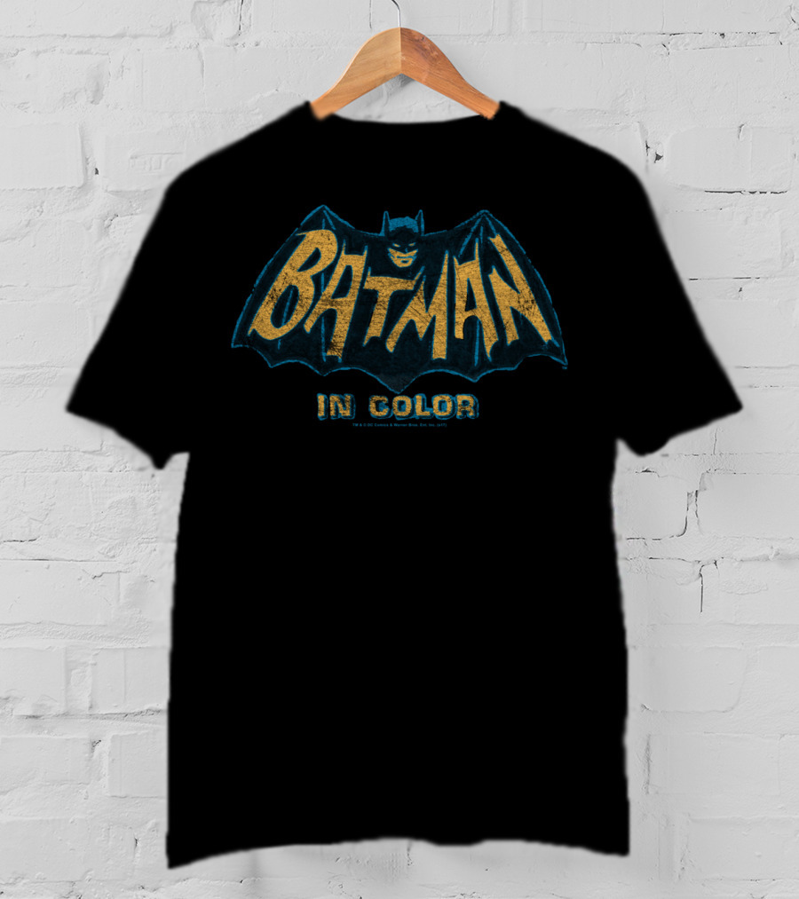 Batman In Color Classic TV Series Longsleeve T-Shirt