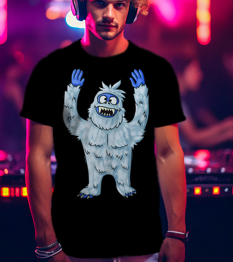 Classic Christmas Special Abominable Snowman Yeti Character Fun Festive T-Shirt