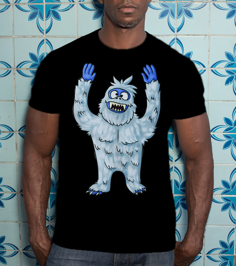 Classic Christmas Special Abominable Snowman Yeti Character Fun Festive T-Shirt