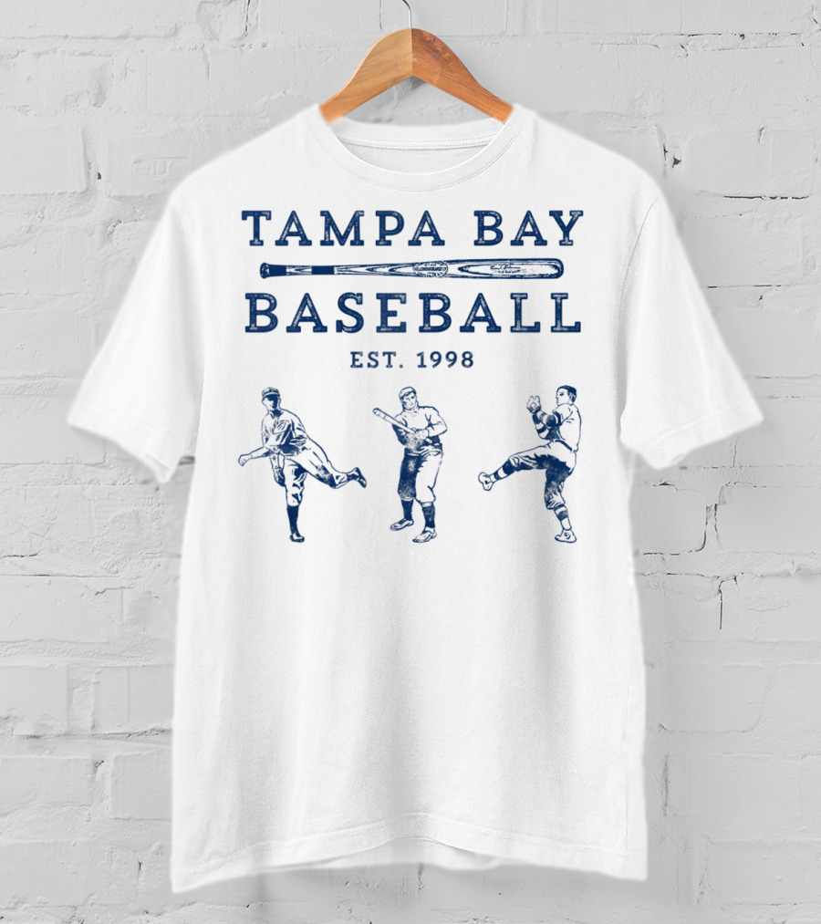 Tampa Bay Baseball Est. 1998 Fan Classic T-Shirt