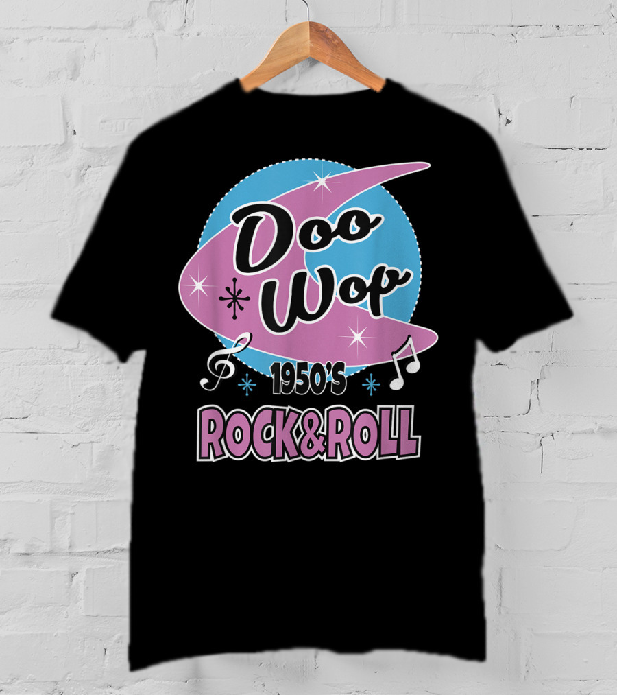 1950s Doo Wop Rock And Roll Vintage 50s Clothing T-Shirt