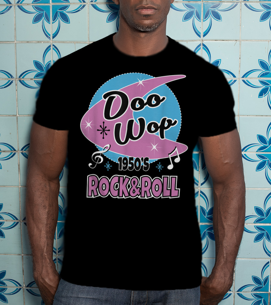 1950s Doo Wop Rock And Roll Vintage 50s Clothing T-Shirt