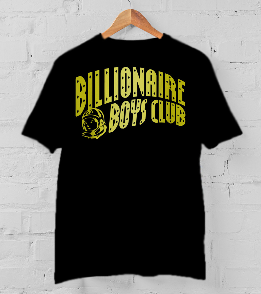 Billionaire Boys Club Logo With Astronaut Helmet Illustration Rich T-Shirt