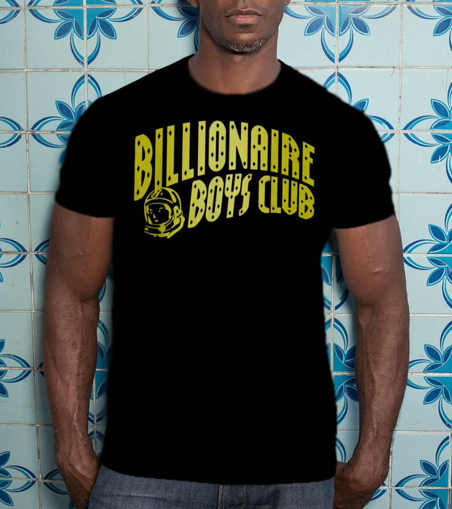 Billionaire Boys Club Logo With Astronaut Helmet Illustration Rich T-Shirt