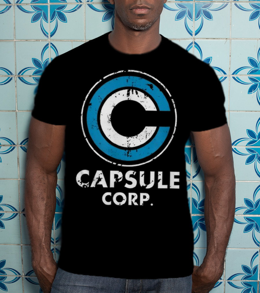 Capsule Corp Bulma Cool Dynocaps Anime T-Shirt