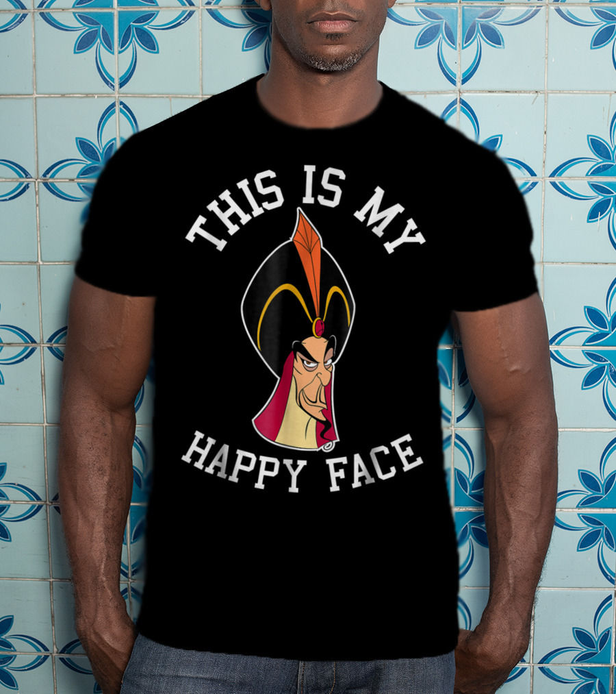 This Is My Happy Face Disney Jafar T-Shirt