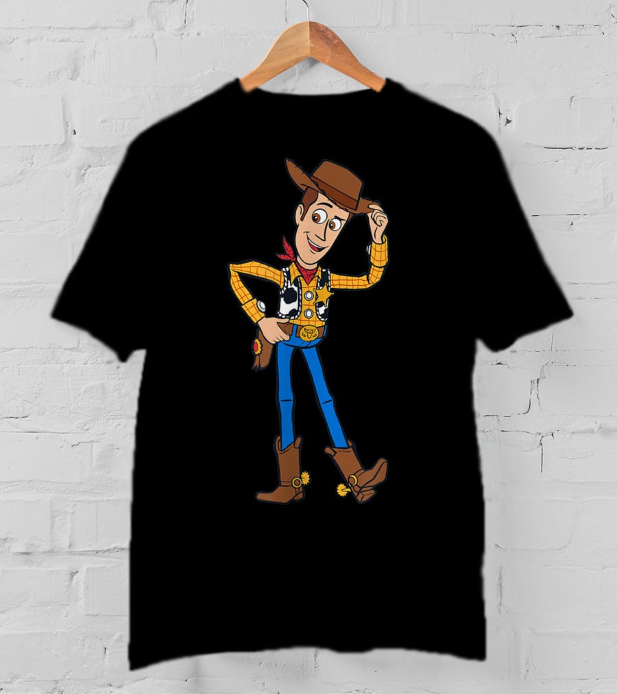 Disney Pixar Toy Story 4 Hello Woody Cowboy T-Shirt