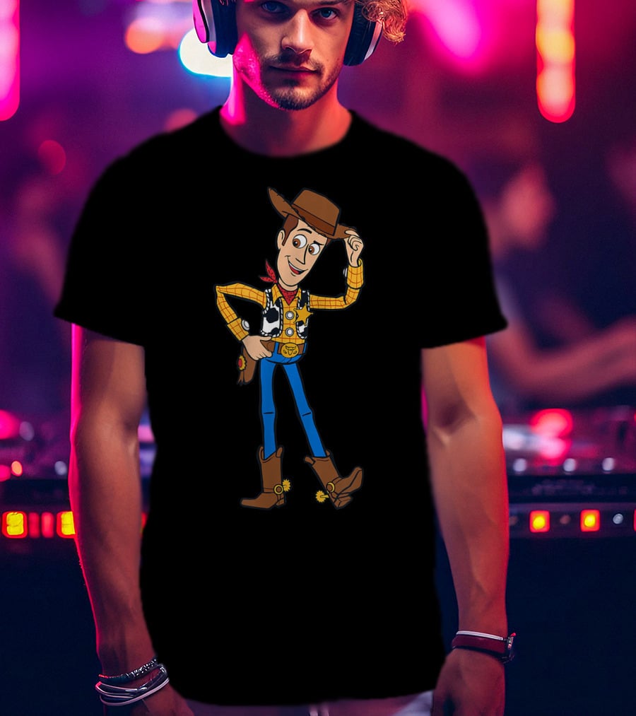 Disney Pixar Toy Story 4 Hello Woody Cowboy T-Shirt