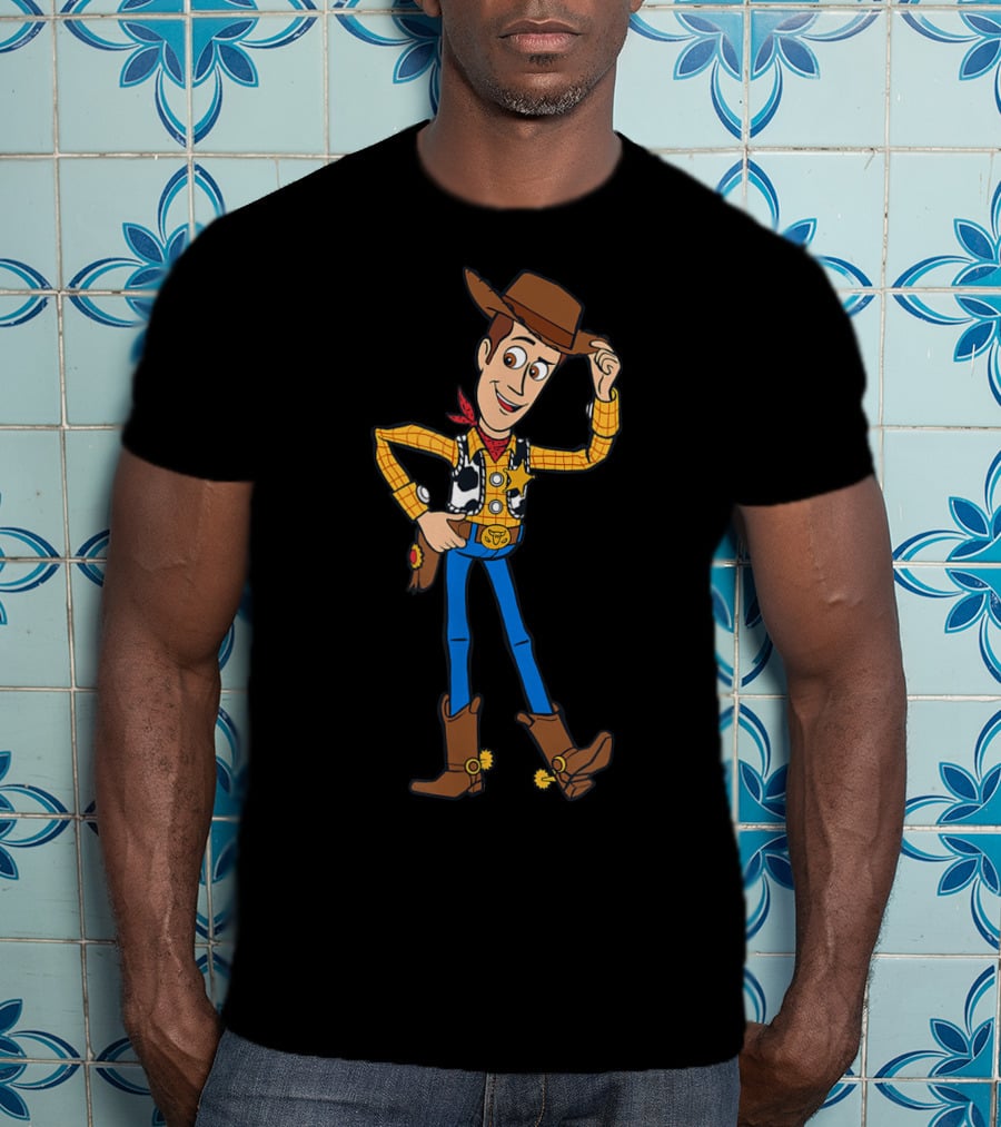 Disney Pixar Toy Story 4 Hello Woody Cowboy T-Shirt