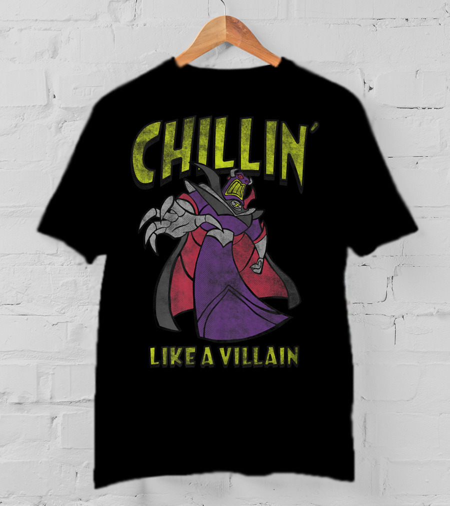Chillin' Like A Villain Disney Pixar Toy Story Zurg T-Shirt