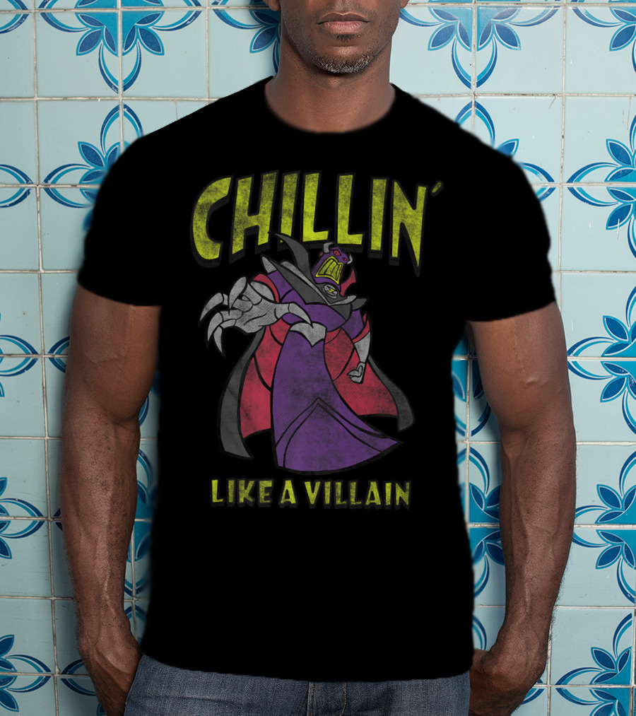 Chillin' Like A Villain Disney Pixar Toy Story Zurg T-Shirt