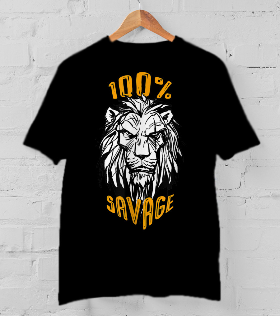 Disney The Lion King Scar 100% Savage Live Action T-Shirt