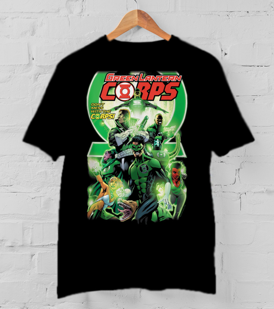 Green Lantern Corps 25 Don't Mess With The Corps T-Shirt