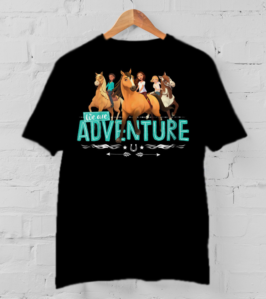 DreamWorks Spirit Riding Free We Are Adventure T-Shirt