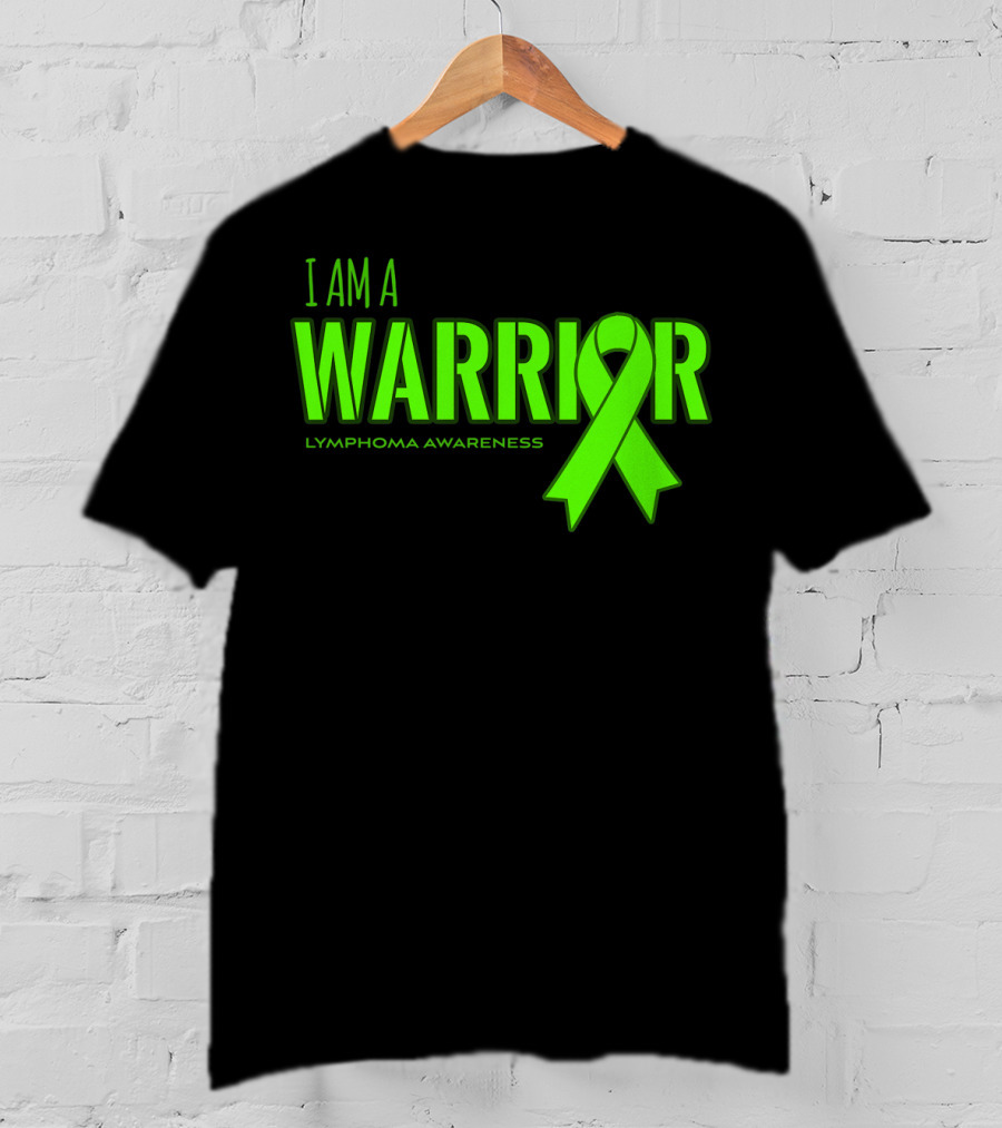 I Am A Warrior Lymphoma Awareness T-Shirt