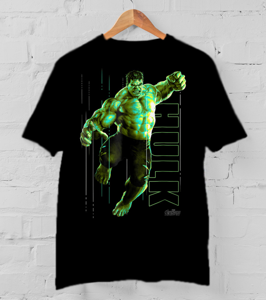 Marvel Avengers Infinity War Hulk Jump Smash T-Shirt