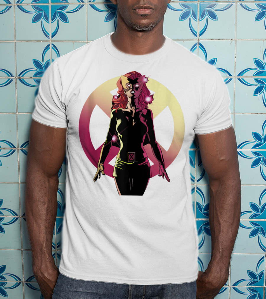 Marvel Phoenix Gradient X Men Jean Grey T-Shirt