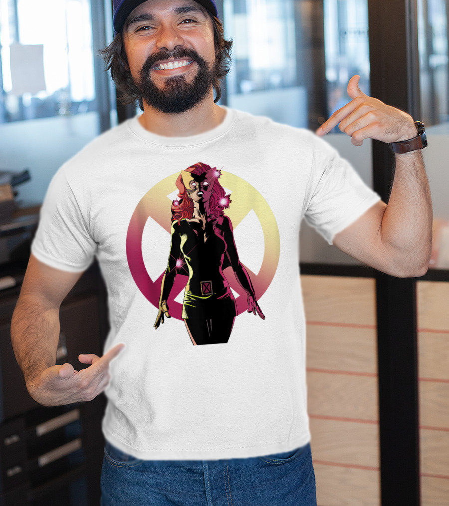 Marvel Phoenix Gradient X Men Jean Grey T-Shirt