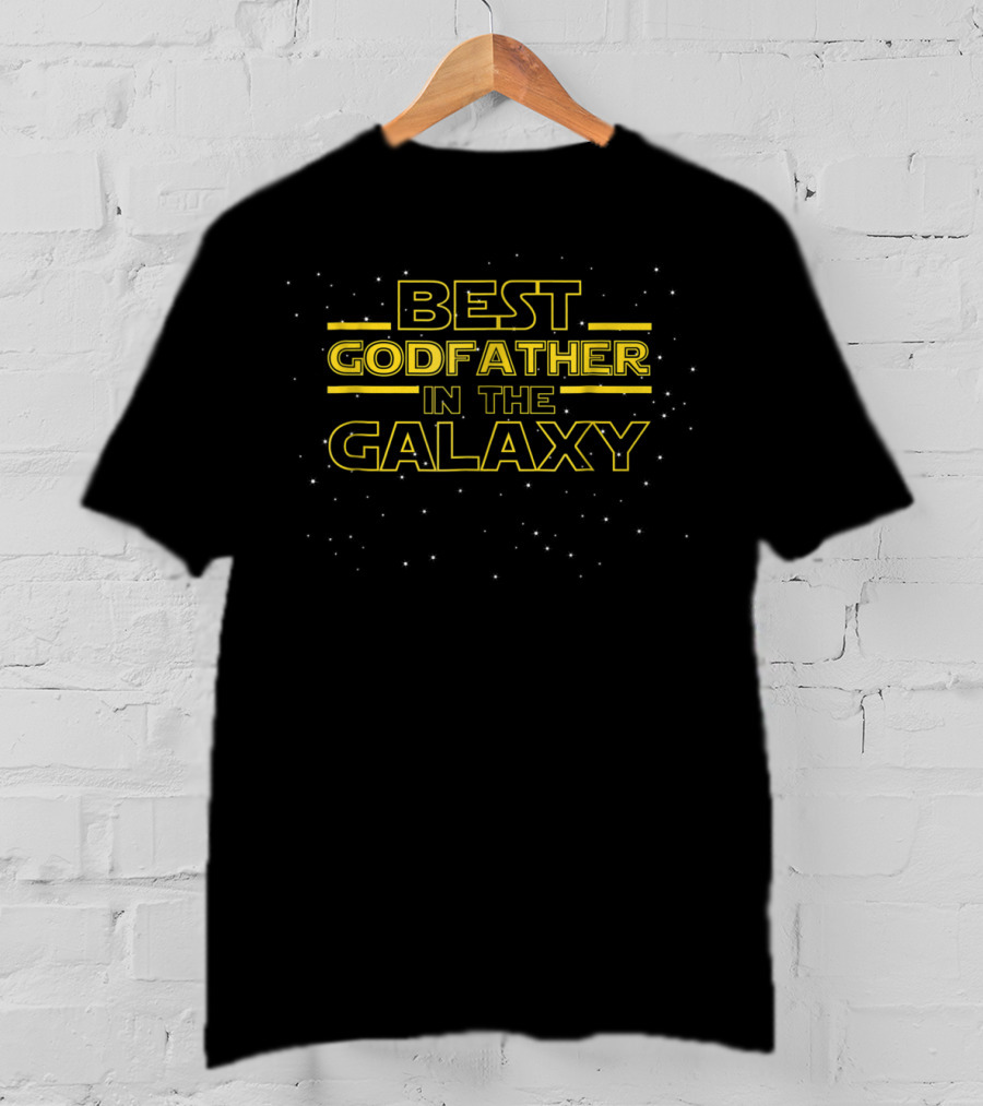 Best Godfather In The Galaxy Mens Funny Godfather T-Shirt