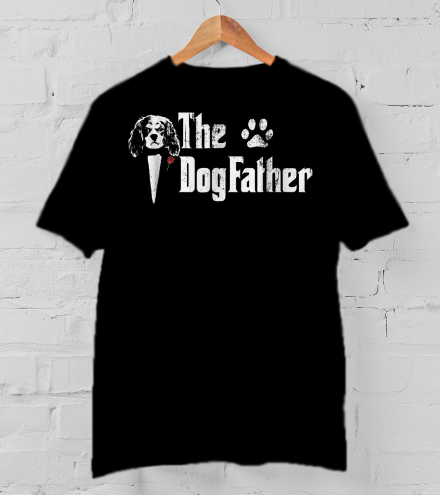 The Dogfather Cavalier King Charles Spaniel Mens T-Shirt