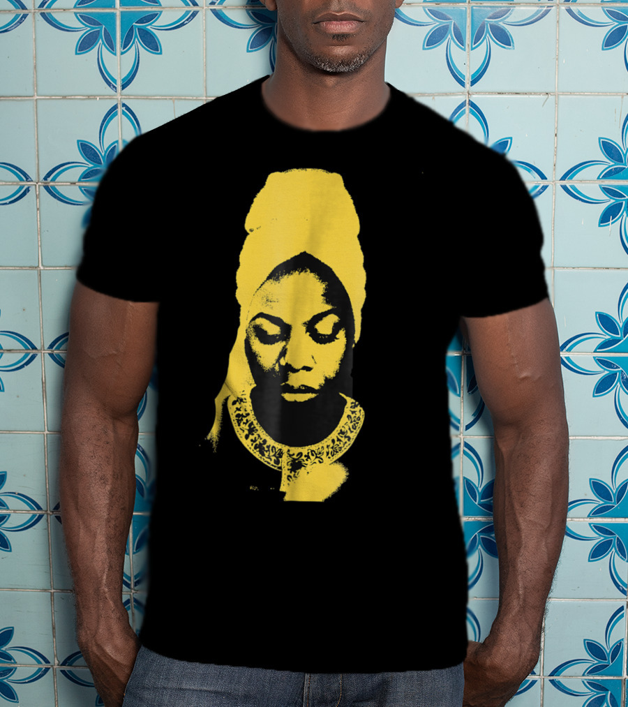 Nina Simone Yellow T-Shirt