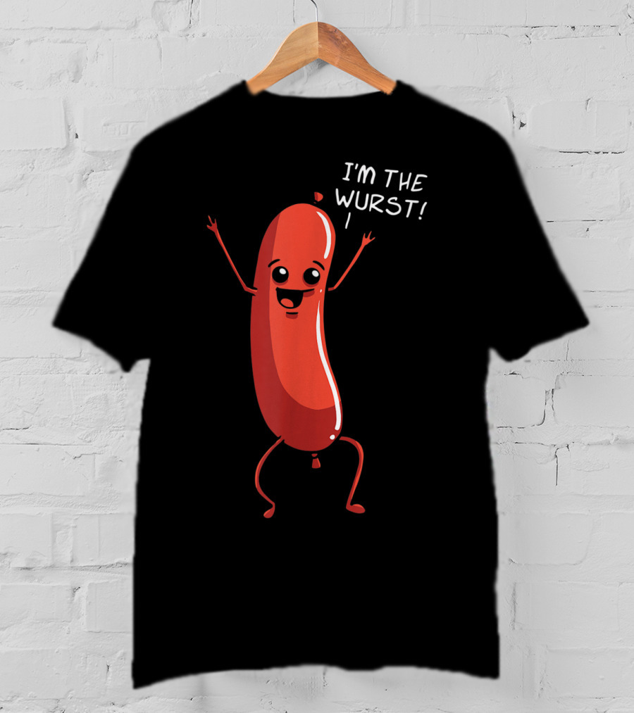 Oktoberfest I'm The Wurst Happy Sausage T-Shirt