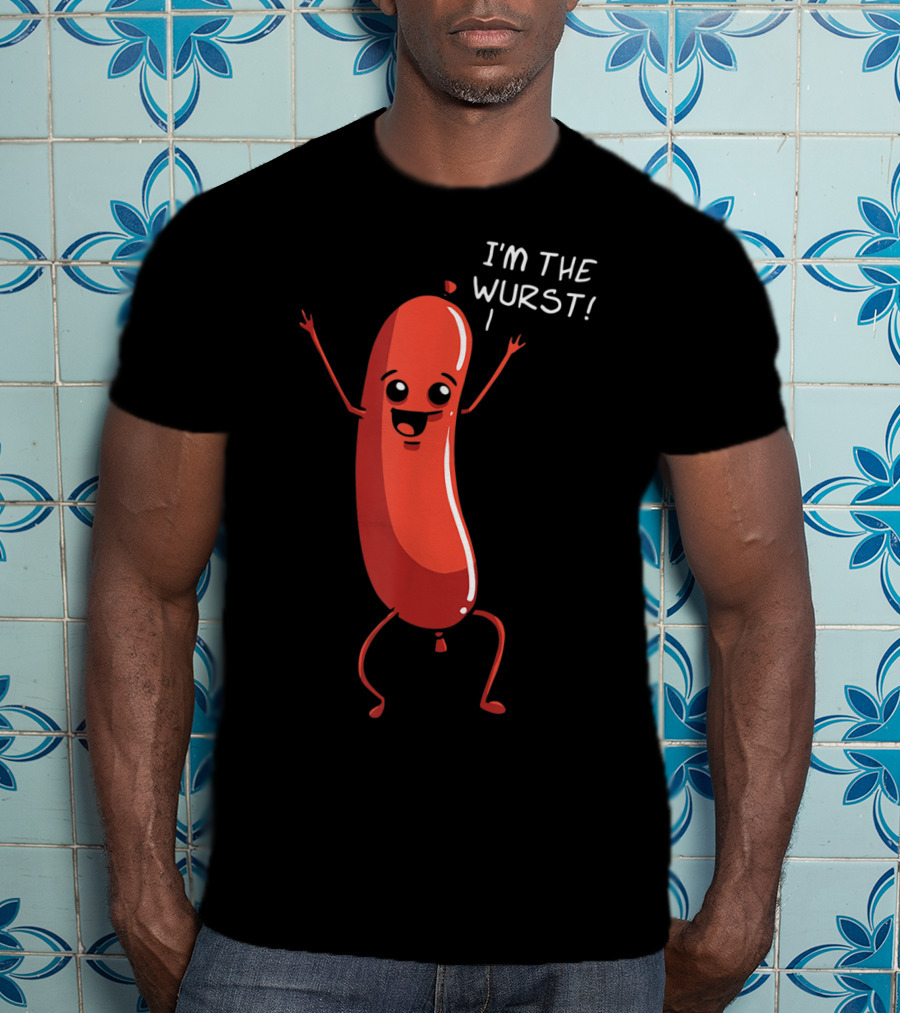 Oktoberfest I'm The Wurst Happy Sausage T-Shirt