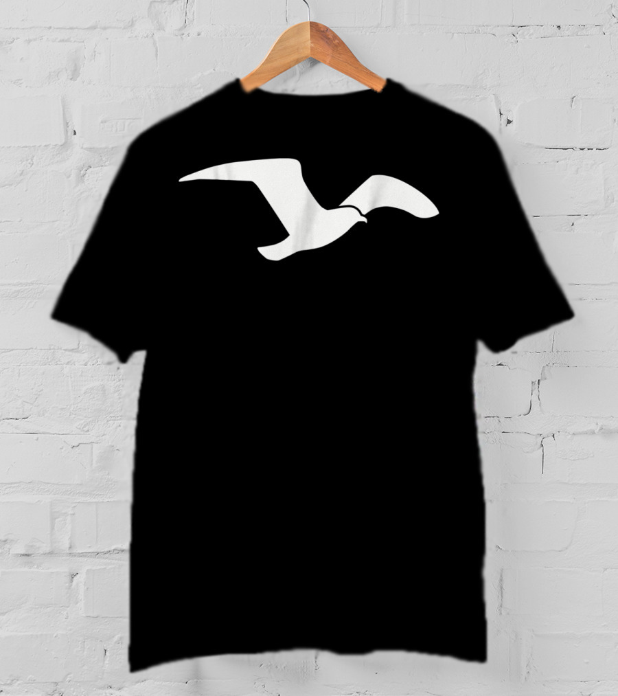 Seagull Silhouette Bird T-Shirt