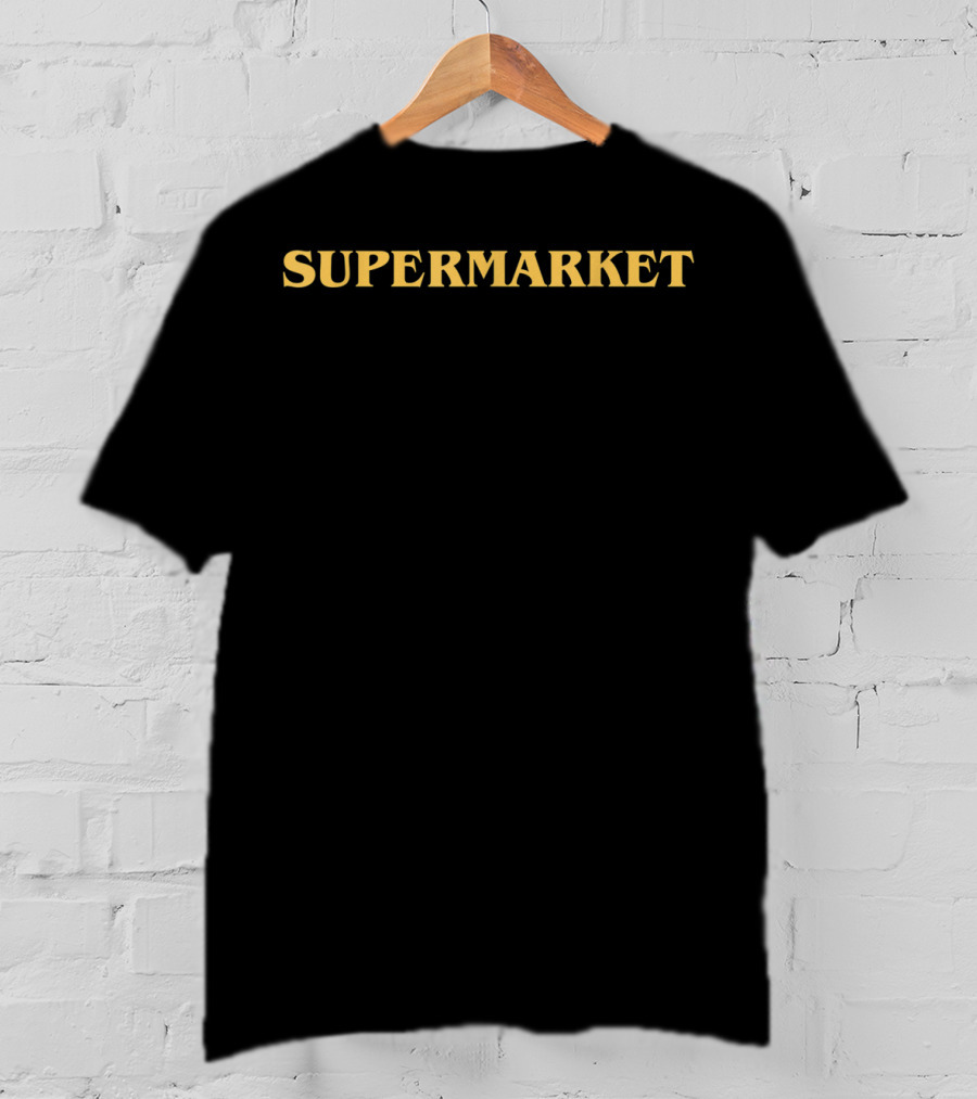 Supermarket Logic Fitted T-Shirt