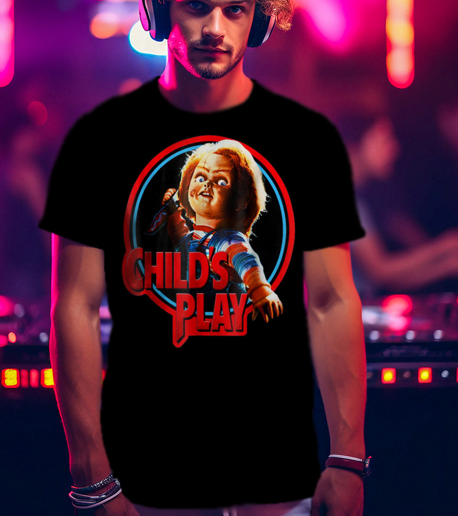 Child's Play Chucky Vintage Horror Movie T-Shirt