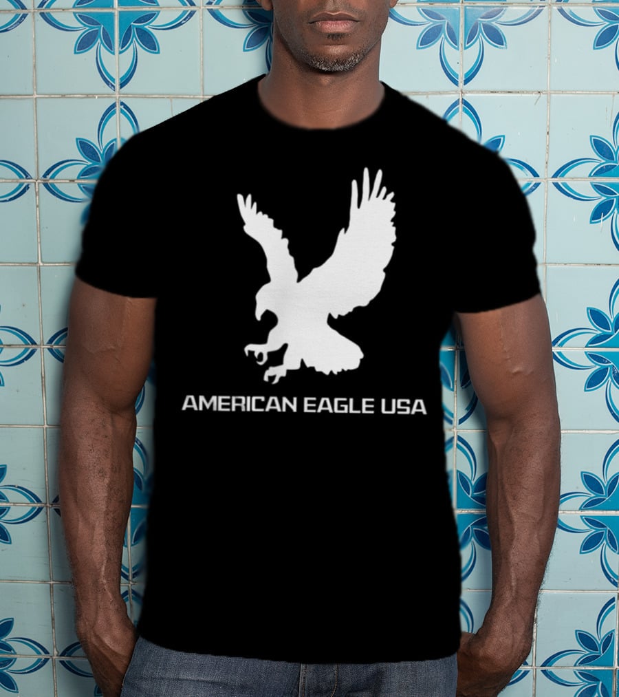 American Eagle USA Iconic Emblem T-Shirt