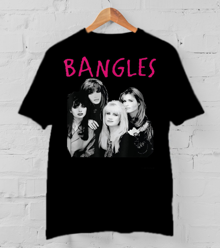 Bangles Band Iconic Pop Rock Group Members T-Shirt