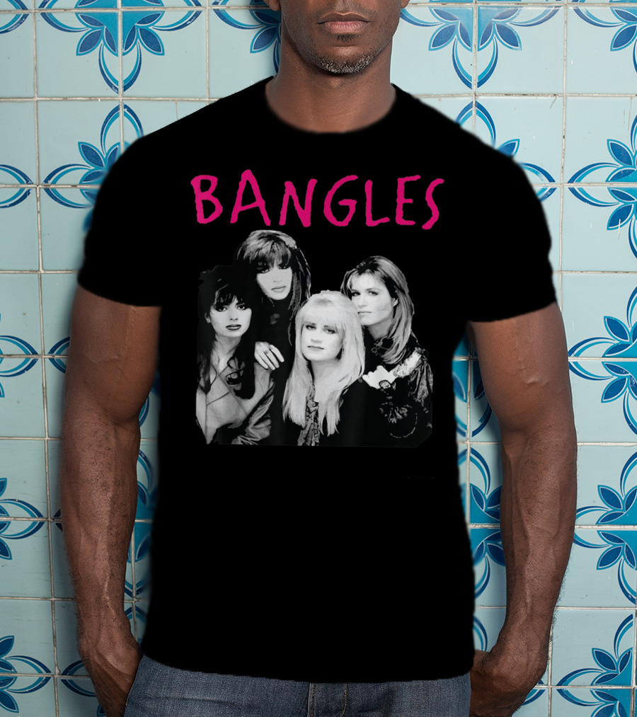 Bangles Band Iconic Pop Rock Group Members T-Shirt